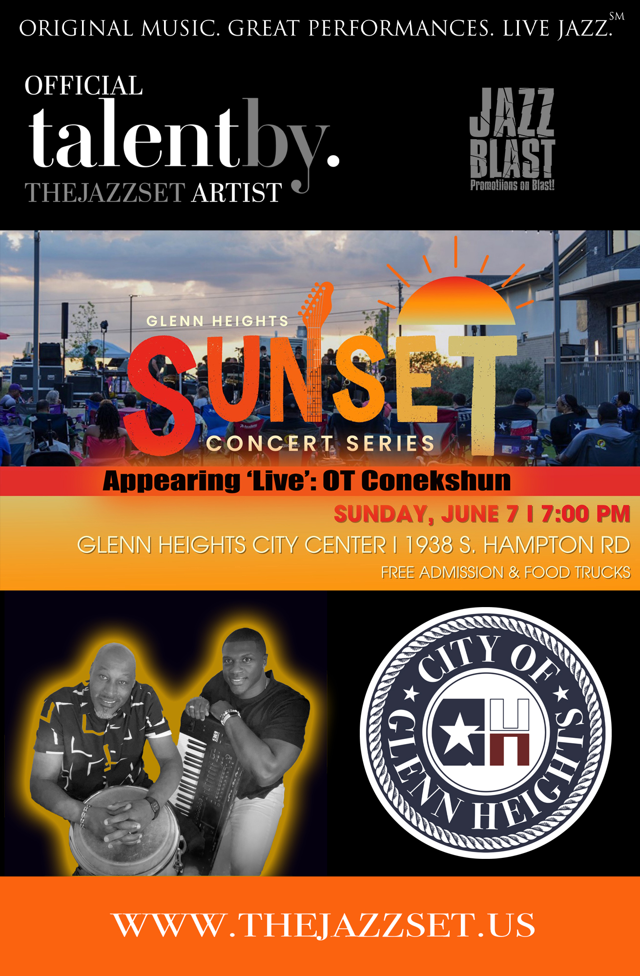 Official TalentBy TheJazzSet Artist - OT Conekshun